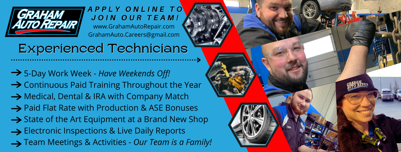 Experienced Automotive Technician at Graham Auto Repair